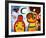 L'Oiseau au Plumage Deploye-Joan Miro-Framed Art Print