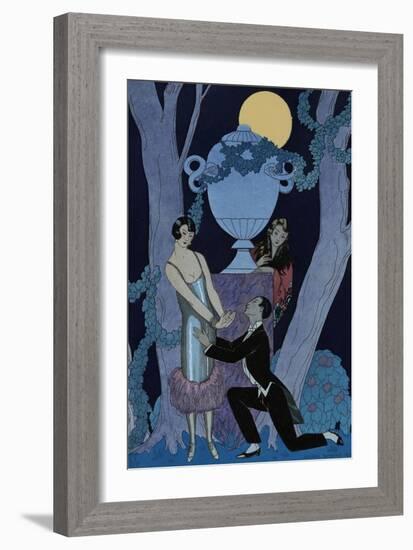 L'Olsarice-Georges Barbier-Framed Giclee Print