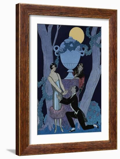 L'Olsarice-Georges Barbier-Framed Giclee Print