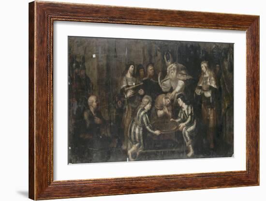 L'Onction de Salomon-Cornelis de Vos-Framed Giclee Print