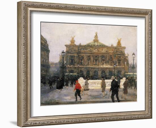 L'Opéra De Paris-Frantz Charlet-Framed Giclee Print