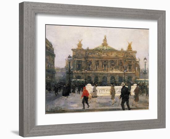 L'Opéra De Paris-Frantz Charlet-Framed Giclee Print