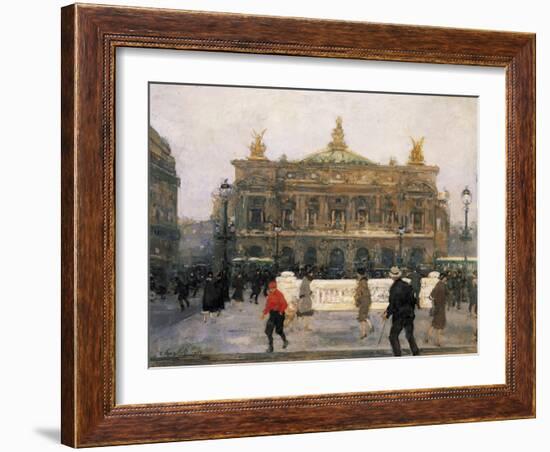L'Opéra De Paris-Frantz Charlet-Framed Giclee Print