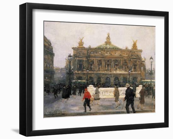 L'Opéra De Paris-Frantz Charlet-Framed Giclee Print