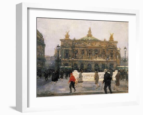 L'Opéra De Paris-Frantz Charlet-Framed Giclee Print