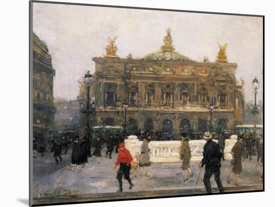 L'Opéra De Paris-Frantz Charlet-Mounted Giclee Print