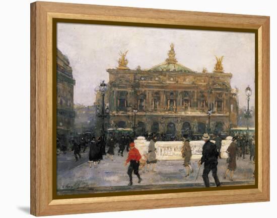 L'Opéra De Paris-Frantz Charlet-Framed Premier Image Canvas