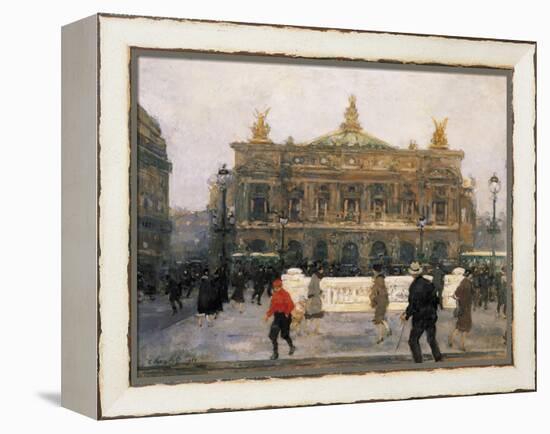 L'Opéra De Paris-Frantz Charlet-Framed Premier Image Canvas