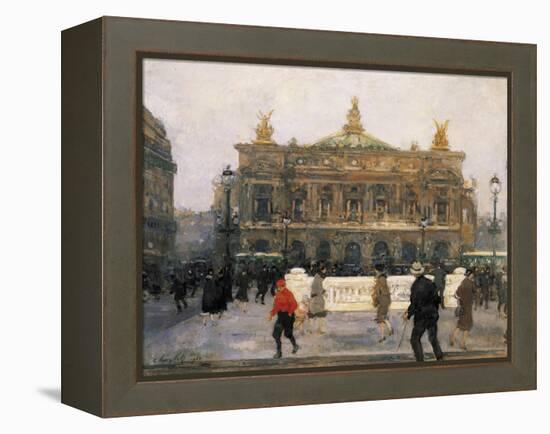 L'Opéra De Paris-Frantz Charlet-Framed Premier Image Canvas