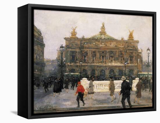 L'Opéra De Paris-Frantz Charlet-Framed Premier Image Canvas