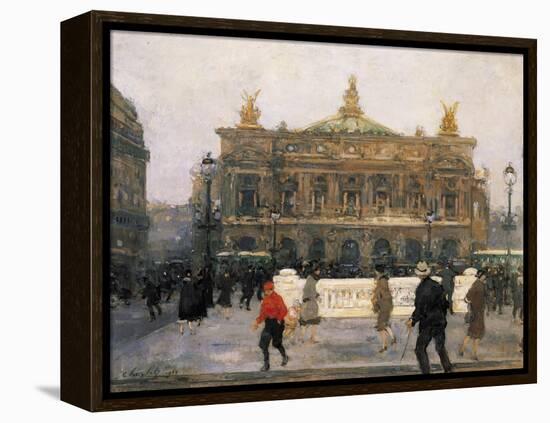 L'Opéra De Paris-Frantz Charlet-Framed Premier Image Canvas