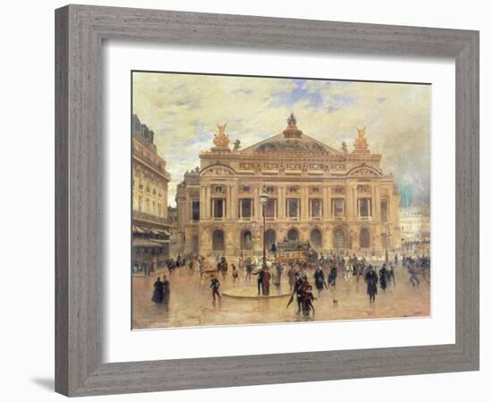 L'Opera, Paris-Frank Myers Boggs-Framed Giclee Print