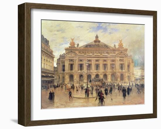 L'Opera, Paris-Frank Myers Boggs-Framed Giclee Print