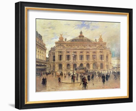 L'Opera, Paris-Frank Myers Boggs-Framed Giclee Print