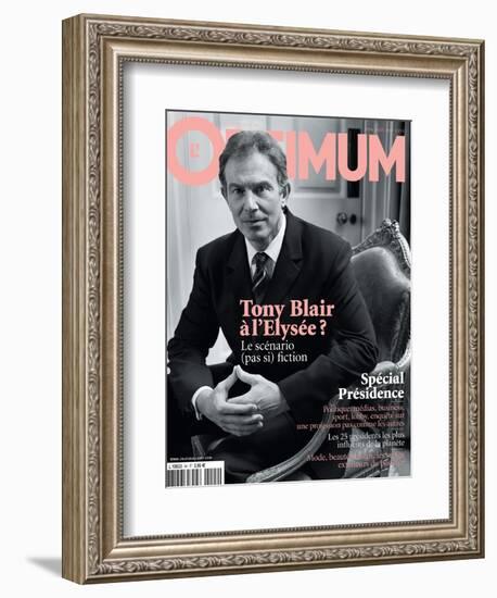 L'Optimum, April 2007 - Tony Blair-Lorenzo Agius-Framed Premium Giclee Print