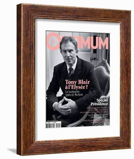 L'Optimum, April 2007 - Tony Blair-Lorenzo Agius-Framed Premium Giclee Print