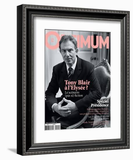 L'Optimum, April 2007 - Tony Blair-Lorenzo Agius-Framed Premium Giclee Print