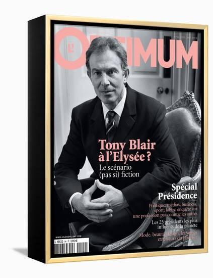 L'Optimum, April 2007 - Tony Blair-Lorenzo Agius-Framed Stretched Canvas