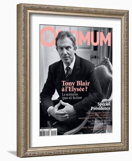 L'Optimum, April 2007 - Tony Blair-Lorenzo Agius-Framed Art Print