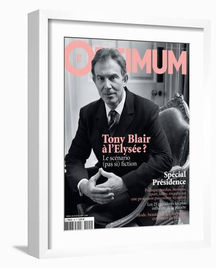 L'Optimum, April 2007 - Tony Blair-Lorenzo Agius-Framed Art Print