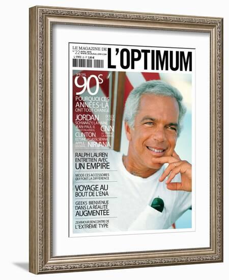 L'Optimum, April 2010 - Ralph Lauren-Mark Seliger-Framed Art Print