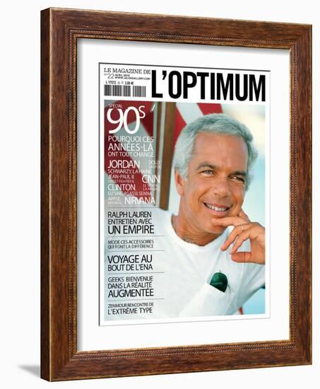 L'Optimum, April 2010 - Ralph Lauren-Mark Seliger-Framed Art Print