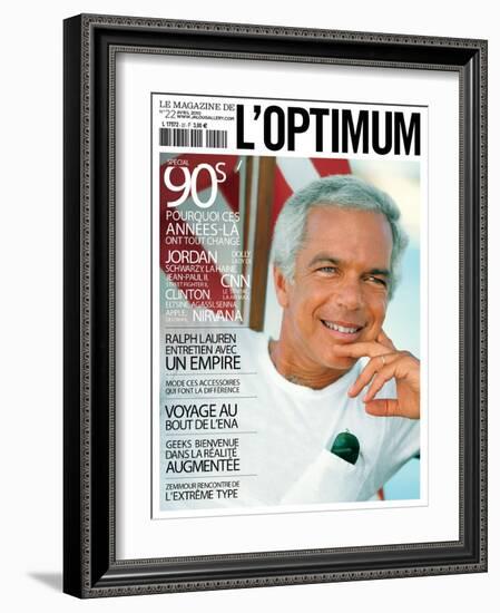 L'Optimum, April 2010 - Ralph Lauren-Mark Seliger-Framed Art Print