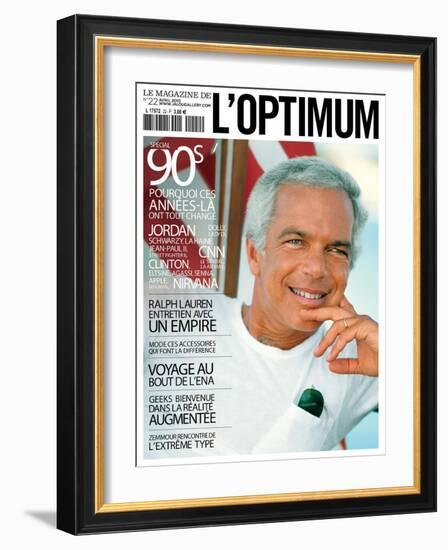 L'Optimum, April 2010 - Ralph Lauren-Mark Seliger-Framed Art Print