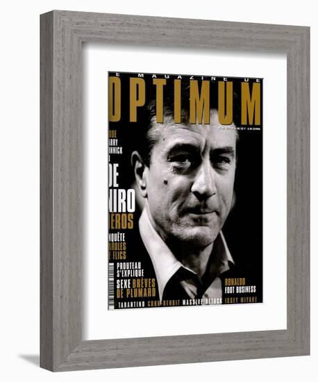 L'Optimum, April-May 1998 - Robert de Niro-Marcel Hartmann-Framed Premium Giclee Print