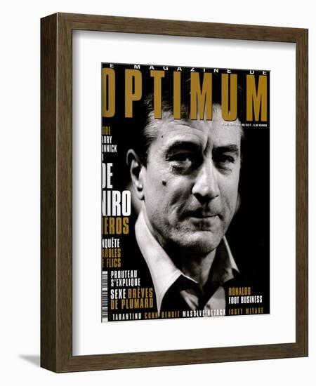 L'Optimum, April-May 1998 - Robert de Niro-Marcel Hartmann-Framed Premium Giclee Print