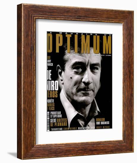 L'Optimum, April-May 1998 - Robert de Niro-Marcel Hartmann-Framed Premium Giclee Print