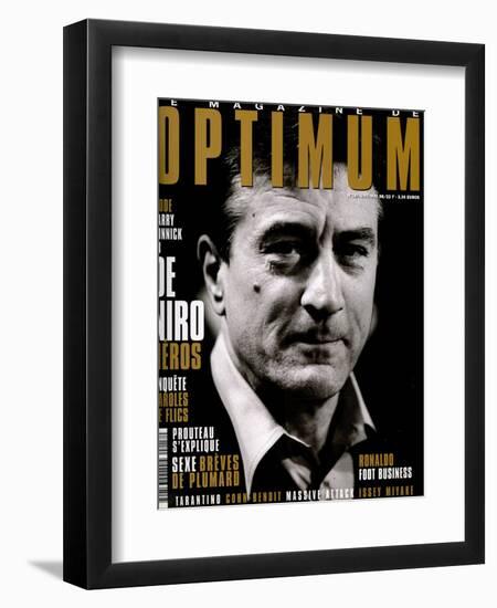 L'Optimum, April-May 1998 - Robert de Niro-Marcel Hartmann-Framed Premium Giclee Print