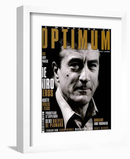 L'Optimum, April-May 1998 - Robert de Niro-Marcel Hartmann-Framed Premium Giclee Print