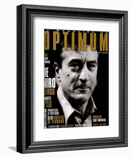 L'Optimum, April-May 1998 - Robert de Niro-Marcel Hartmann-Framed Premium Giclee Print