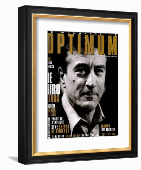 L'Optimum, April-May 1998 - Robert de Niro-Marcel Hartmann-Framed Premium Giclee Print