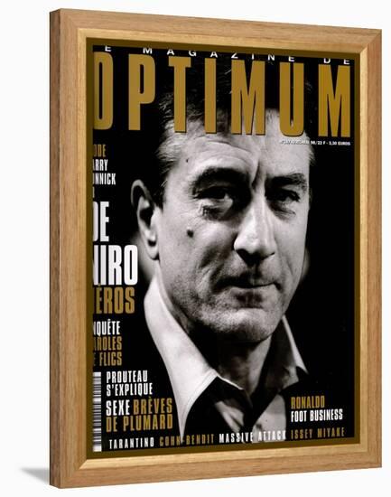 L'Optimum, April-May 1998 - Robert de Niro-Marcel Hartmann-Framed Stretched Canvas