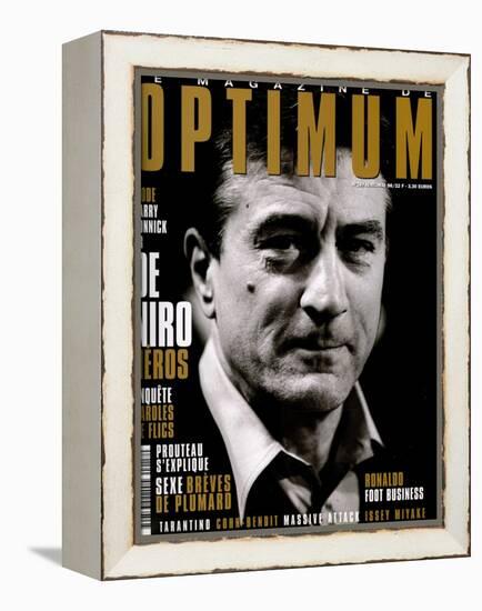 L'Optimum, April-May 1998 - Robert de Niro-Marcel Hartmann-Framed Stretched Canvas