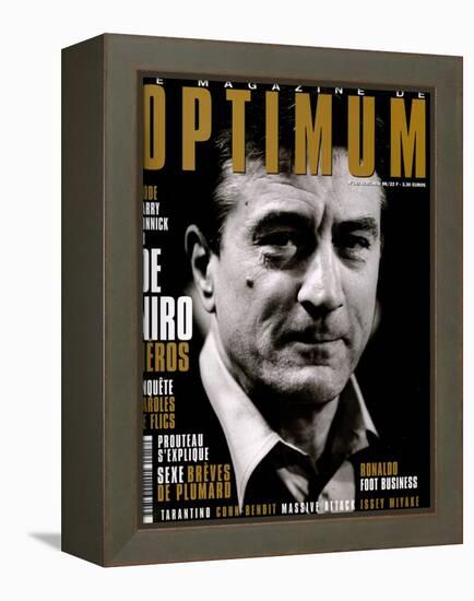 L'Optimum, April-May 1998 - Robert de Niro-Marcel Hartmann-Framed Stretched Canvas