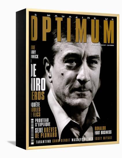 L'Optimum, April-May 1998 - Robert de Niro-Marcel Hartmann-Framed Stretched Canvas