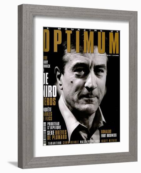 L'Optimum, April-May 1998 - Robert de Niro-Marcel Hartmann-Framed Art Print