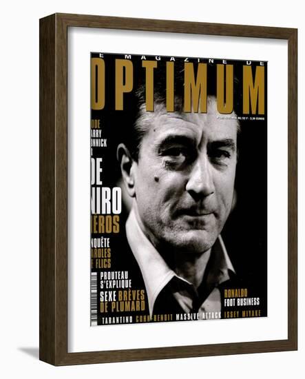 L'Optimum, April-May 1998 - Robert de Niro-Marcel Hartmann-Framed Art Print