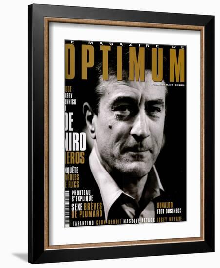 L'Optimum, April-May 1998 - Robert de Niro-Marcel Hartmann-Framed Art Print