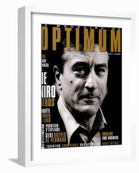 L'Optimum, April-May 1998 - Robert de Niro-Marcel Hartmann-Framed Art Print