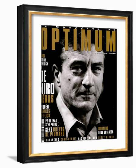 L'Optimum, April-May 1998 - Robert de Niro-Marcel Hartmann-Framed Art Print