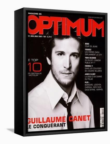 L'Optimum, April-May 2001 - Guillaume Caret-Marcel Hartmann-Framed Stretched Canvas