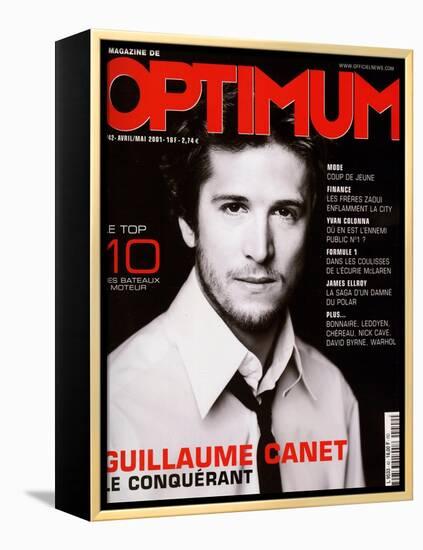 L'Optimum, April-May 2001 - Guillaume Caret-Marcel Hartmann-Framed Stretched Canvas