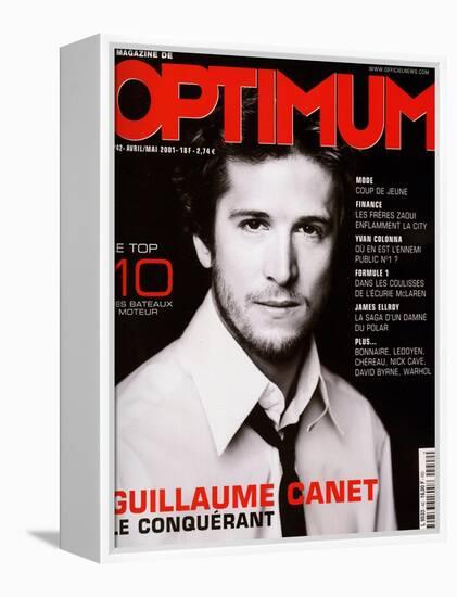 L'Optimum, April-May 2001 - Guillaume Caret-Marcel Hartmann-Framed Stretched Canvas