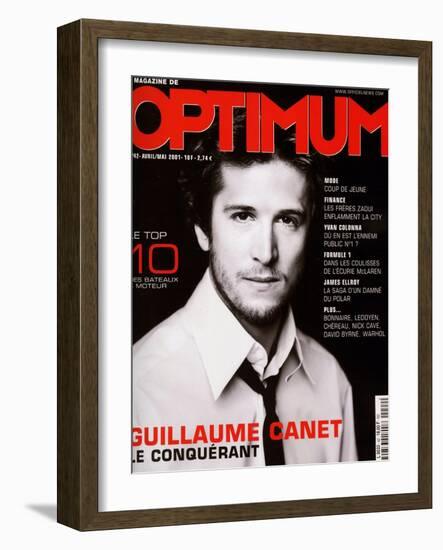 L'Optimum, April-May 2001 - Guillaume Caret-Marcel Hartmann-Framed Art Print