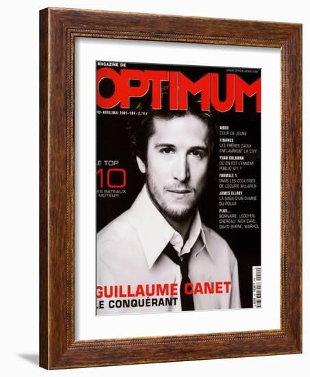 L'Optimum, April-May 2001 - Guillaume Caret-Marcel Hartmann-Framed Art Print