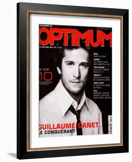 L'Optimum, April-May 2001 - Guillaume Caret-Marcel Hartmann-Framed Art Print